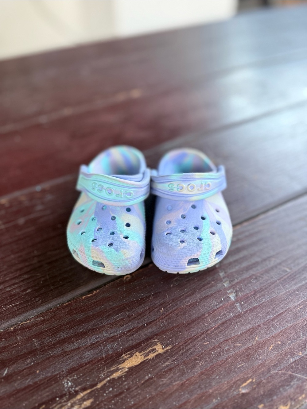 Toddler Crocs Classic Marble Clogs C5